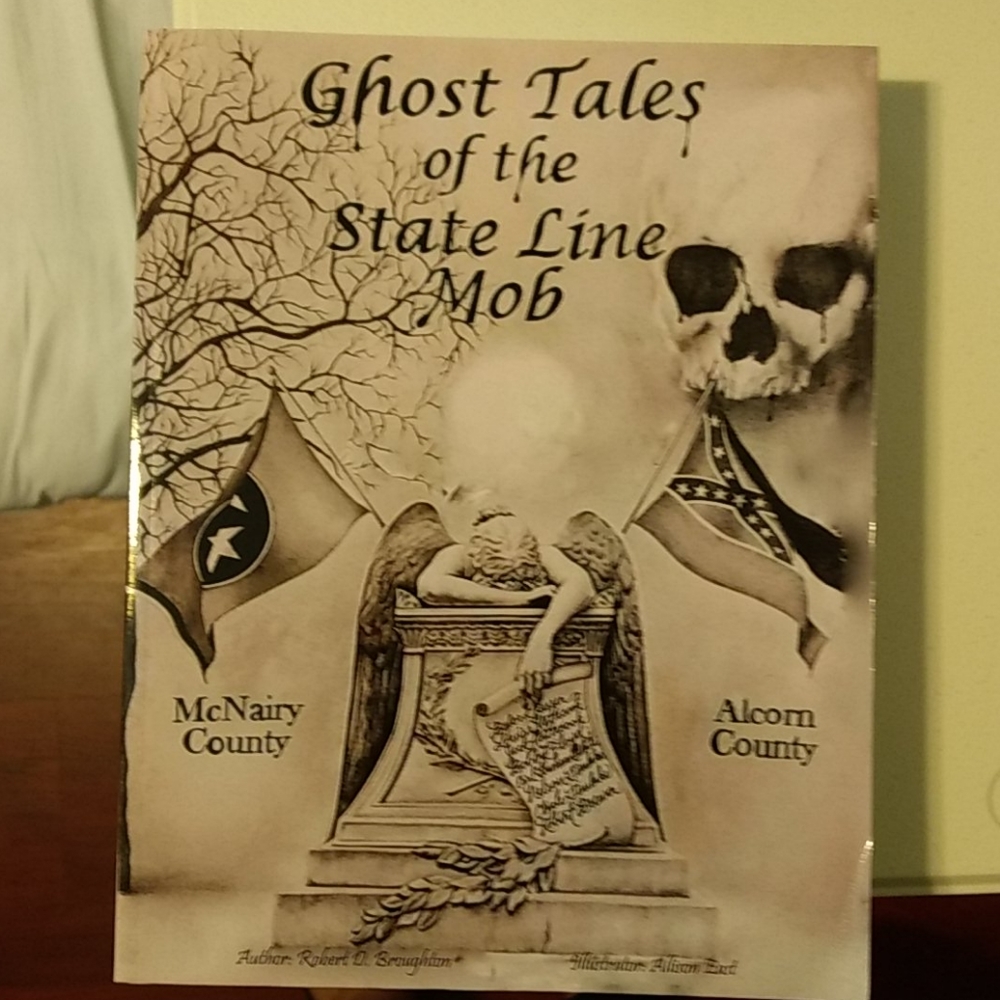 Softback Book.  Ghost tales of the state line mob.